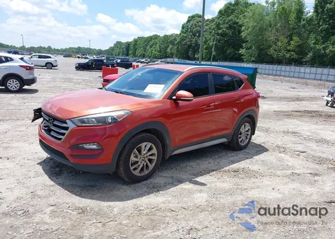 2017 Hyundai Tucson Se Plus из США, поврежденный, VIN KM8J33A47HU420854